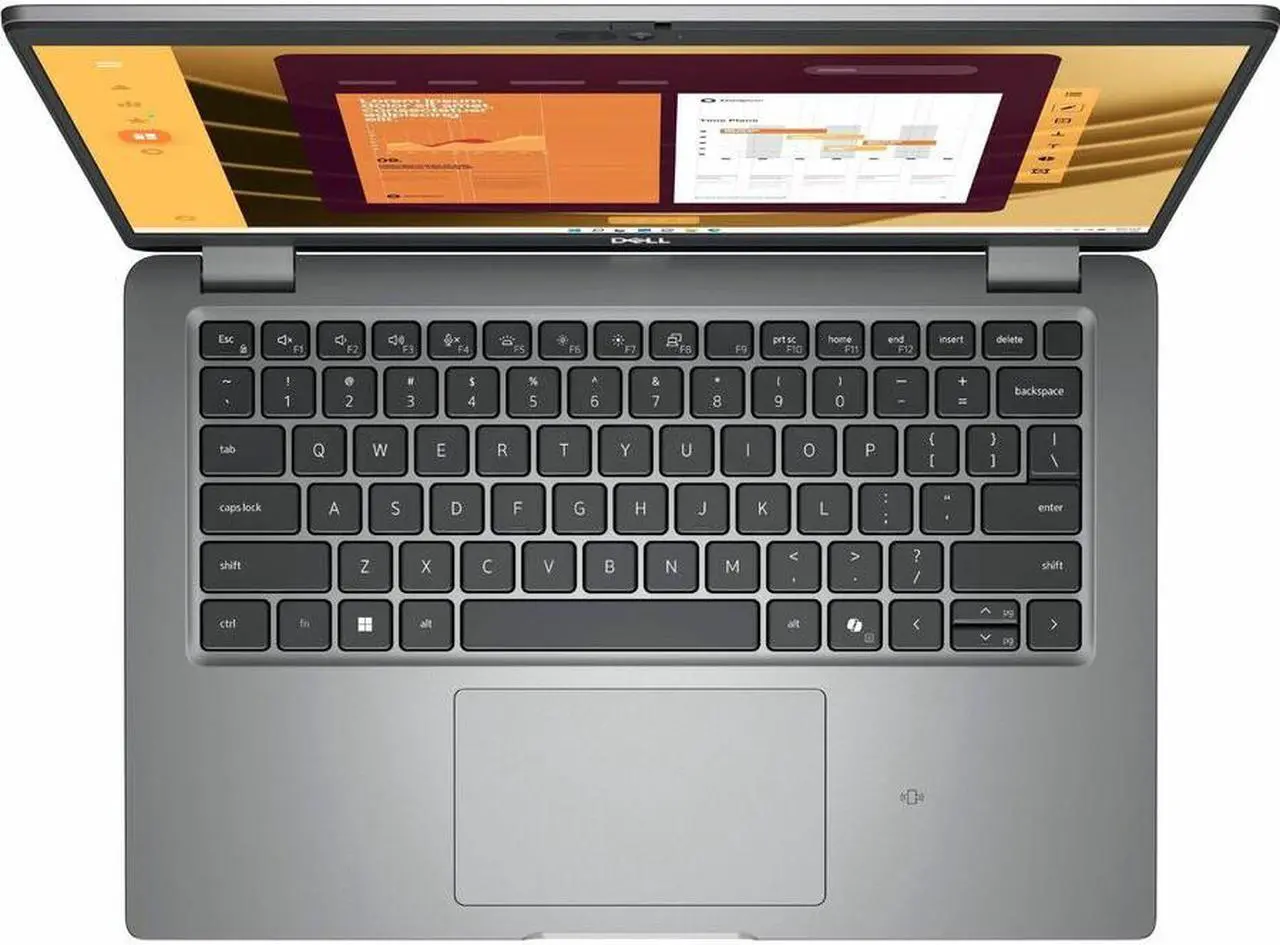 Alt view image 3 of 9 - Dell Latitude 5000 5450 14" Notebook - Full HD - Intel Core Ultra 7 165U - 32 GB - 512 GB SSD - Titan Gray - Windows 11 Pro - Front Camera/Webcam YRT5D