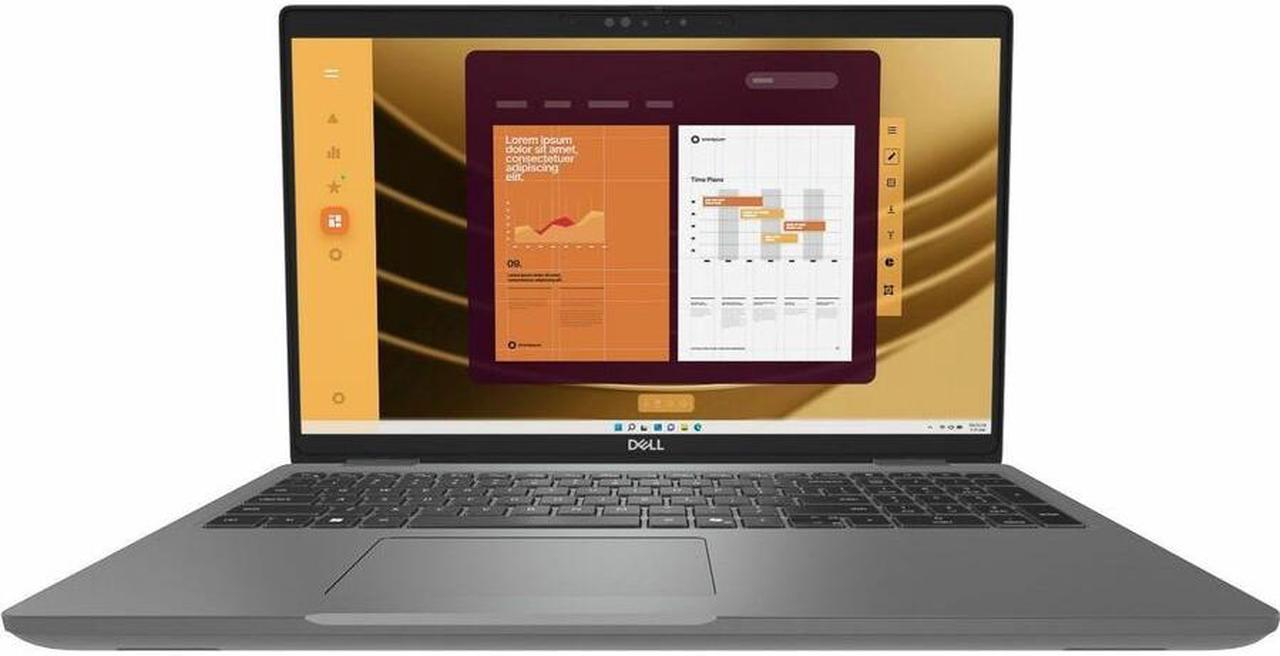 Dell Latitude 5000 5550 15.6" Touchscreen Notebook - Full HD - Intel Core Ultra 7 155U - 16 GB - 512 GB SSD - Gray - Windows 11 Pro  - Front Camera/Webcam   YWPCM