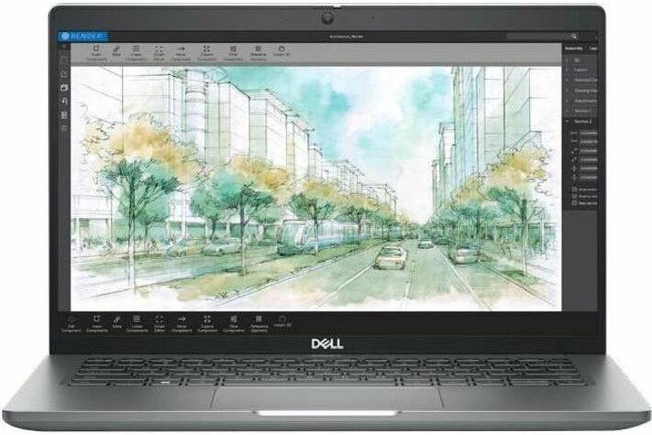 Dell Precision 3000 3490 14" Mobile Workstation - Full HD - Intel Core Ultra 5 125H  - 16 GB - 256 GB SSD - Gray - Windows 11 Pro - Front Camera/Webcam   83CY2