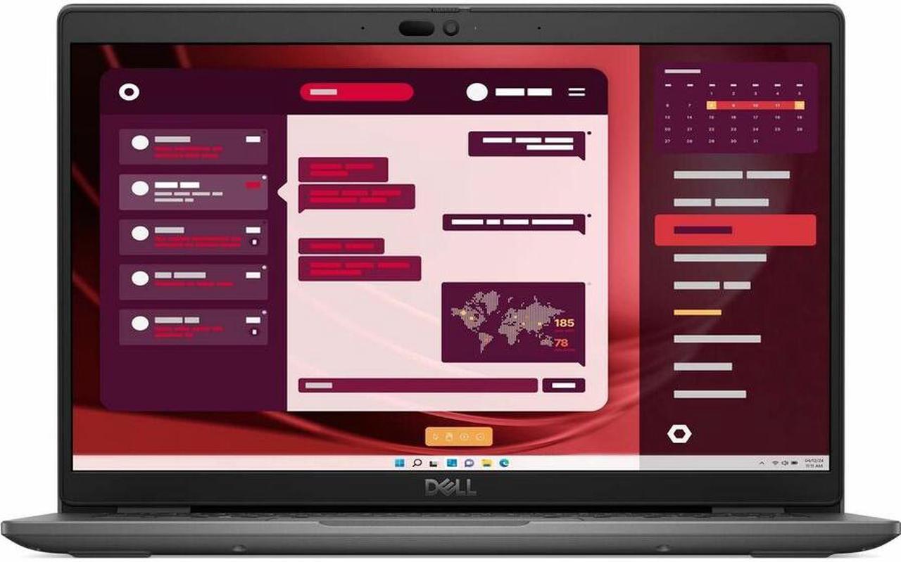 Dell Latitude 3000 3450 14" Notebook - HD - Intel Core i5 13th Gen i5-1345U - 8 GB - 256 GB SSD  -  Soft Charcoal - Windows 11 Pro - Front Camera/Webcam  F8G2N
