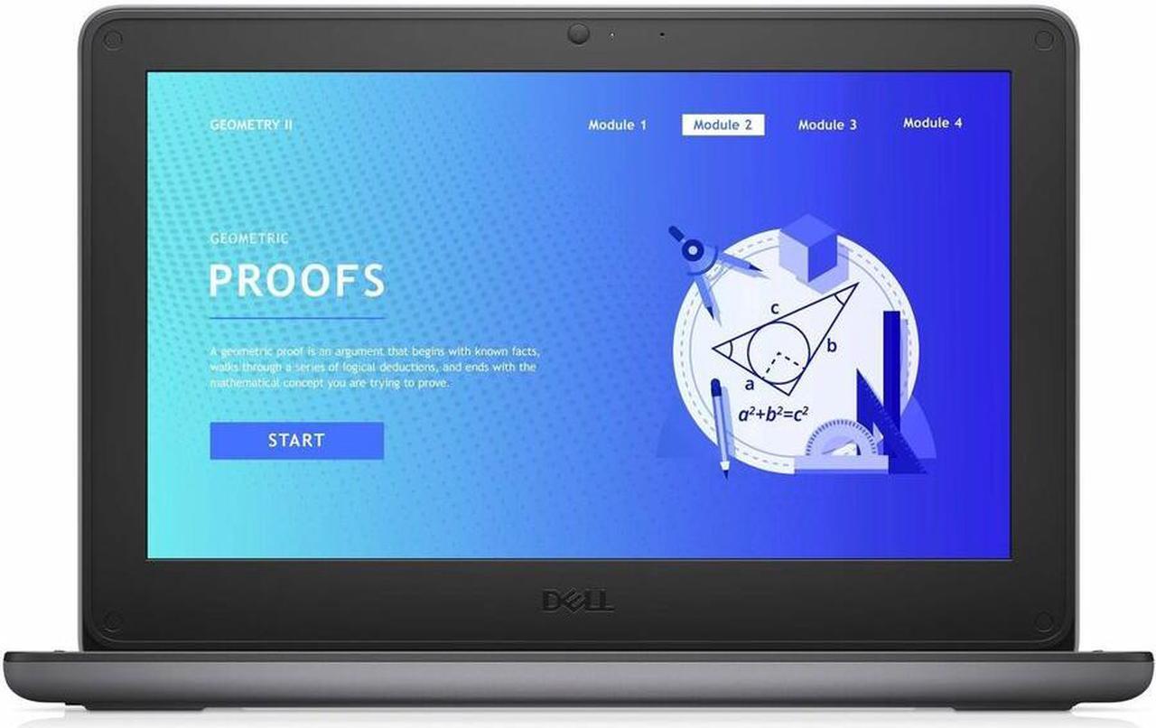 Main image of Dell Latitude 3000 3140 11.6" Touchscreen Convertible 2 in 1 Notebook - HD - Intel N-Series N100 - 4 GB - 128 GB Flash Memory - Gray - Windows 11 Pro - Front Camera/Webcam   G8X54