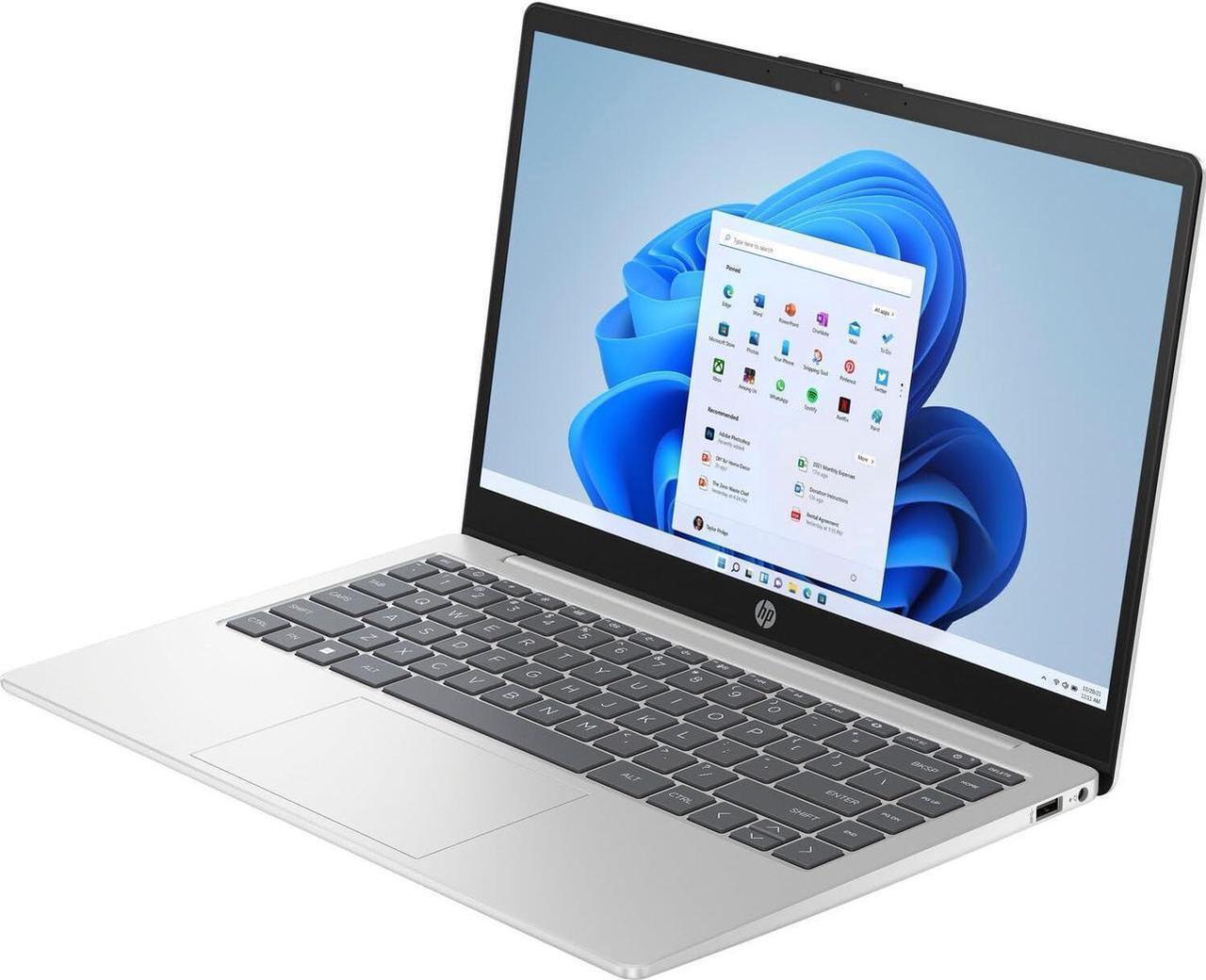 Alt view image 3 of 10 - HP Notebook Intel Core 3 100U 12GB Memory 512 GB NVMe SSD Intel Graphics 14.0" Windows 11 Home 14-ep1063cl