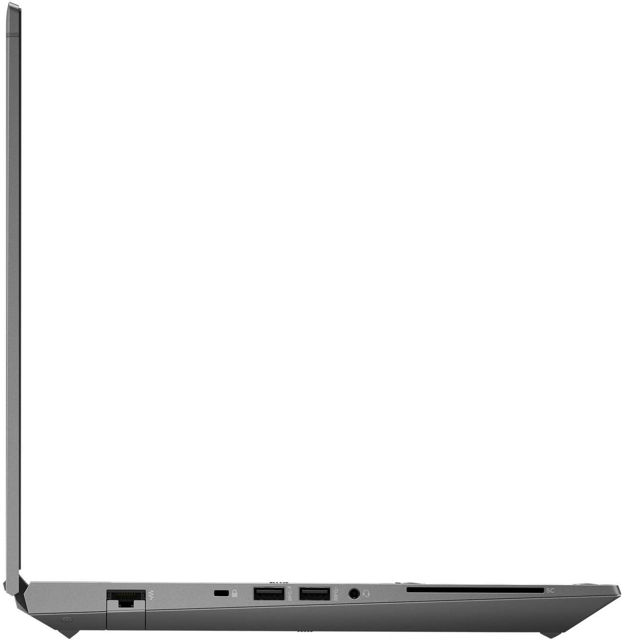 Alt view image 3 of 4 - HP ZBook Fury 15 G7 Laptop Core i7-10750H 2.6 GHz 32 GB Memory 1 TB SSD NVIDIA Quadro T1000 4GB 15.6" FHD Windows 11 Pro 64-bit