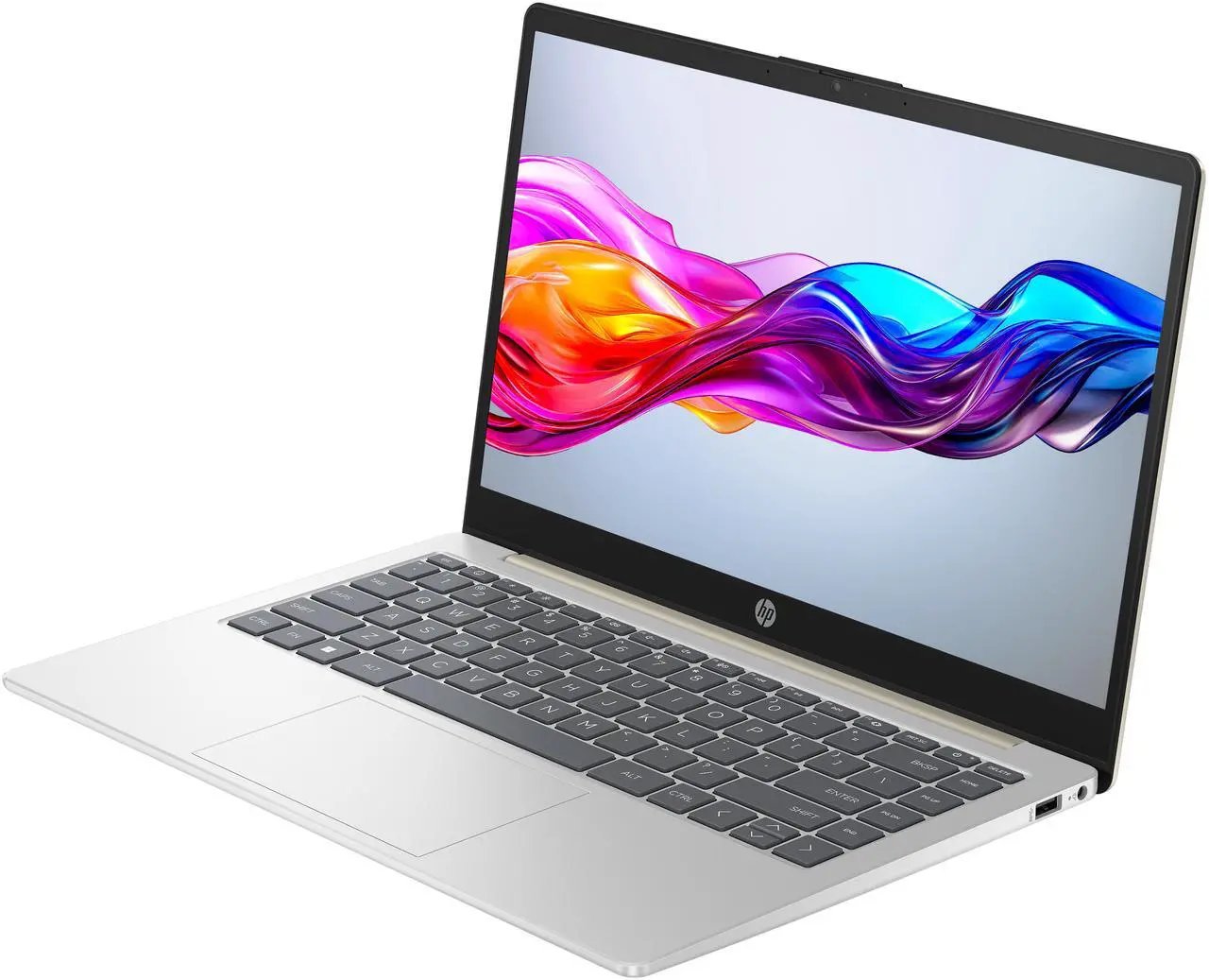 Alt view image 3 of 6 - HP Laptop AMD Ryzen 7 7730U 16GB Memory 1 TB NVMe SSD AMD Radeon Graphics 14.0" Non-Touch Screen Windows 11 Home 14-em0085cl
