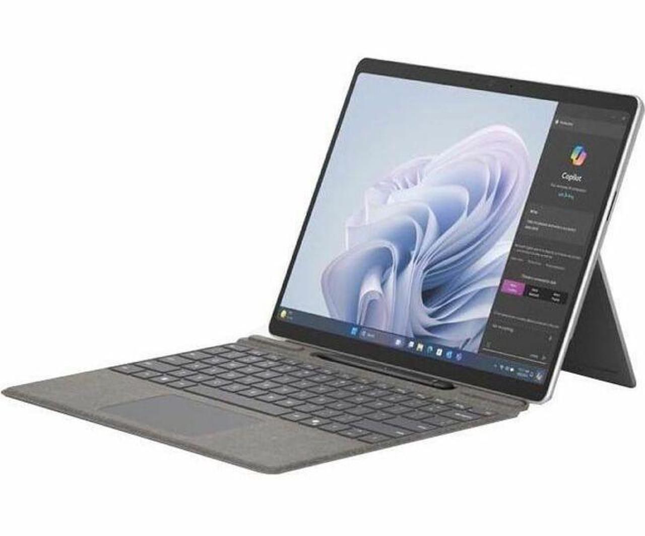 Alt view image 2 of 4 - Microsoft Surface Pro 10 Tablet 13" - 32 GB - 512 GB SSD - Platinum - Windows 11 Pro - 19 Hours Maximum Battery Run Time EP2-14821