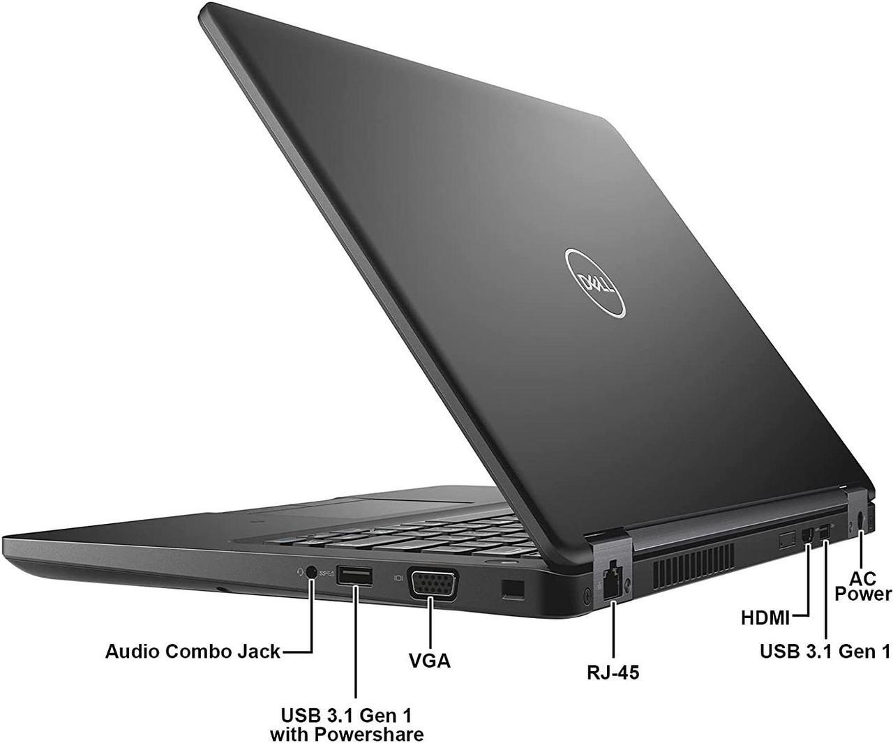 Alt view image 8 of 8 - DELL Latitude 5490 Laptop Intel Core i5-8350U 16GB Memory 256 GB SSD Intel UHD Graphics 620 14.0" Windows 11 Pro