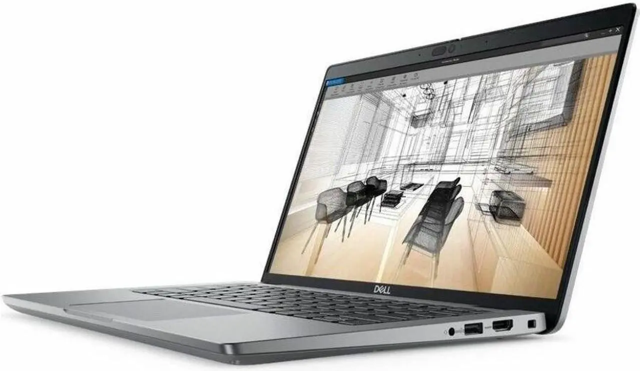 Alt view image 12 of 20 - Dell Precision 3000 3480 14" Mobile Workstation - Full HD - 1920 x 1080 - Intel Core i7 13th Gen i7-1355U Deca-core (10 Core) 1.70 GHz - 16 GB Total RAM - 512 GB SSD - Titan Gray
