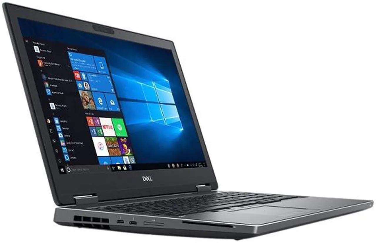 Alt view image 2 of 4 - DELL Precision Grade A Mobile Workstation Intel Core i7-8850H 64GB Memory 2 TB SSD NVIDIA Quadro P1000 15.6" Non-Touch Screen Windows 11 Pro 64-bit 7530