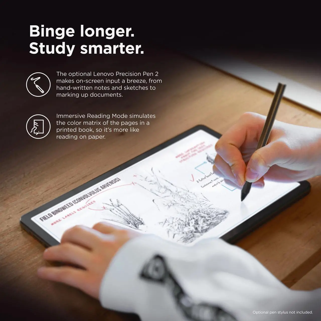 Alt view image 5 of 10 - Lenovo Tab M10 Plus (3rd Gen) 10" Tablet, 64GB Storage, 4GB Memory, Android 12, FHD Display