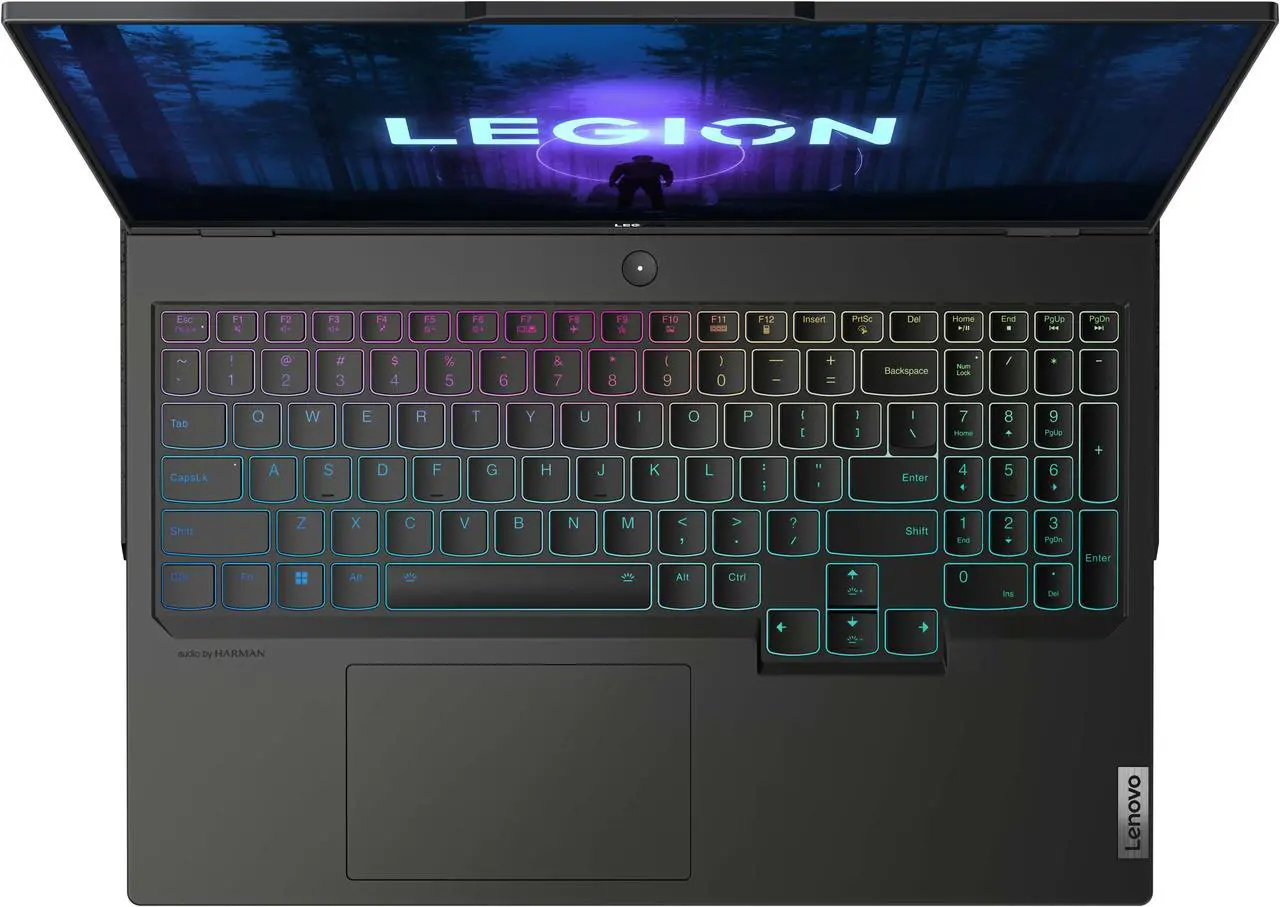 Alt view image 4 of 18 - Lenovo Legion Pro 7 16IRX8H - 16" GeForce RTX 4090 Laptop GPU - Intel Core i9-13900HX  - 32GB Memory - 1 TB PCIe SSD - Windows 11 Home 64-bit - Gaming Laptop - 240 Hz IPS (82WQ005CUS )