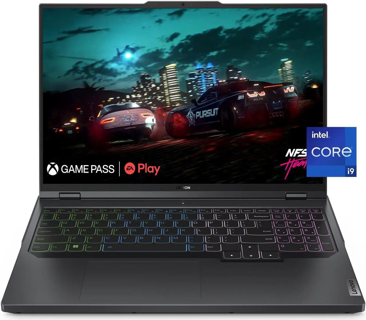 Alt view image 2 of 18 - Lenovo Legion Pro 7 16IRX8H - 16" GeForce RTX 4090 Laptop GPU - Intel Core i9-13900HX  - 32GB Memory - 1 TB PCIe SSD - Windows 11 Home 64-bit - Gaming Laptop - 240 Hz IPS (82WQ005CUS )