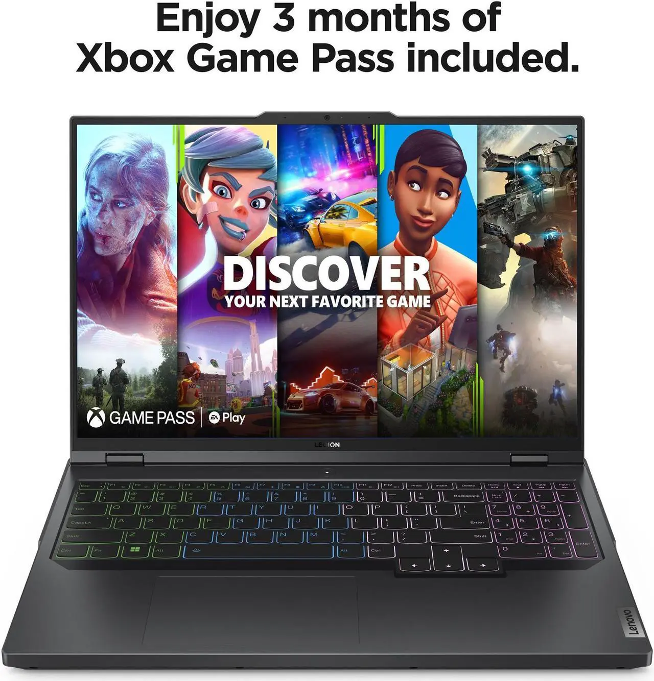 Alt view image 3 of 18 - Lenovo Legion Pro 7 16IRX8H - 16" GeForce RTX 4090 Laptop GPU - Intel Core i9-13900HX  - 32GB Memory - 1 TB PCIe SSD - Windows 11 Home 64-bit - Gaming Laptop - 240 Hz IPS (82WQ005CUS )