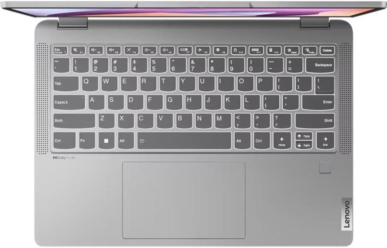 Alt view image 3 of 10 - Lenovo IdeaPad Flex 5 14ABR8 82XX003VUS 14" Touchscreen Convertible 2 in 1 Notebook - WUXGA - 1920 x 1200 - AMD Ryzen 5 7530U Hexa-core (6 Core) 2 GHz - 8 GB RAM - 8 GB On-board Memory - 256 GB SSD