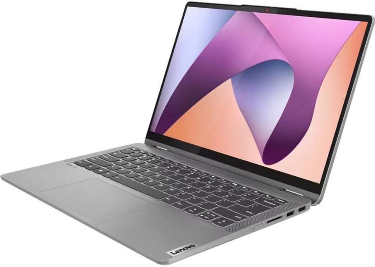 Alt view image 5 of 10 - Lenovo IdeaPad Flex 5 14ABR8 82XX003VUS 14" Touchscreen Convertible 2 in 1 Notebook - WUXGA - 1920 x 1200 - AMD Ryzen 5 7530U Hexa-core (6 Core) 2 GHz - 8 GB RAM - 8 GB On-board Memory - 256 GB SSD