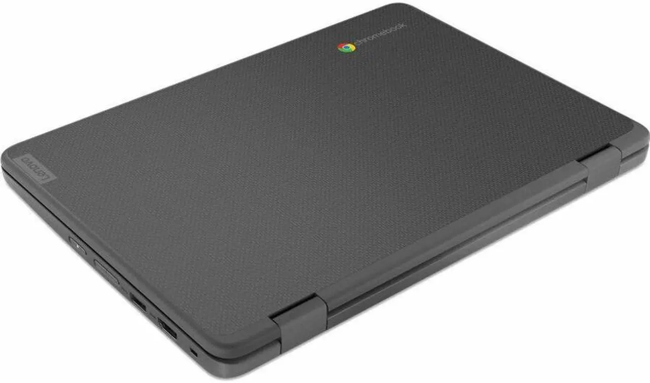 Alt view image 6 of 13 - Lenovo 12.2" 500e Yoga Touchscreen Chromebook - WUXGA - 1920 x 1200 - Intel N100 Quad-core (4 Core) - 4 GB Memory - 32 GB Flash Storage - 82W40009US