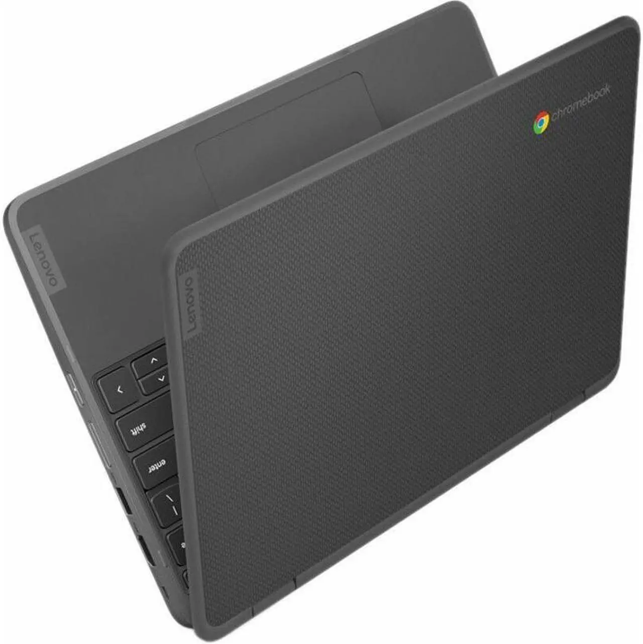 Alt view image 11 of 13 - Lenovo 12.2" 500e Yoga Touchscreen Chromebook - WUXGA - 1920 x 1200 - Intel N100 Quad-core (4 Core) - 4 GB Memory - 32 GB Flash Storage - 82W40009US