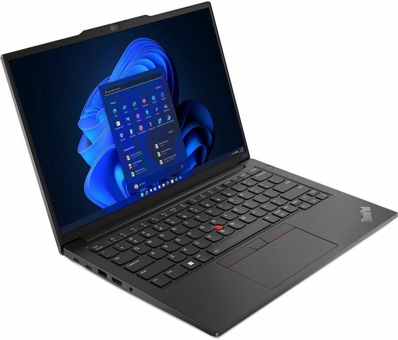 Lenovo ThinkPad E14 Gen 5 21JR001QUS 14" Notebook - WUXGA - 1920 x 1200 - AMD Ryzen 5 7530U Hexa-core (6 Core) 2 GHz - 8 GB Total RAM - 8 GB On-board Memory - 256 GB SSD - Graphite Black