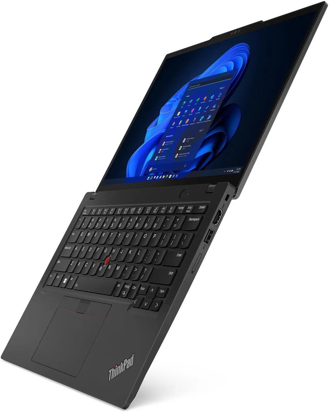 Alt view image 5 of 14 - Lenovo 13.3" ThinkPad X13 Gen 4 Multi-Touch Laptop (Deep Black), 1.8 GHz Intel Core i7 10-Core, 16GB RAM, 512GB SSD, Intel Iris Xe, Touchscreen, Fingerprint Reader