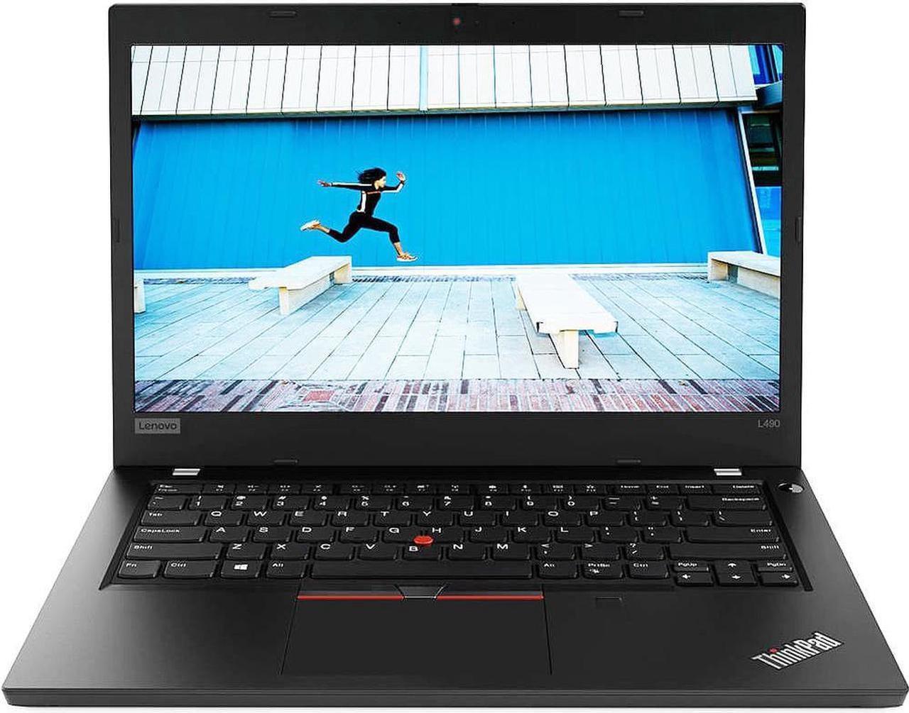 Lenovo ThinkPad L490 Laptop Intel Core i5-8365U 1.60 GHz 16GB Memory 256 GB SSD 14.0" FHD Windows 10 Pro