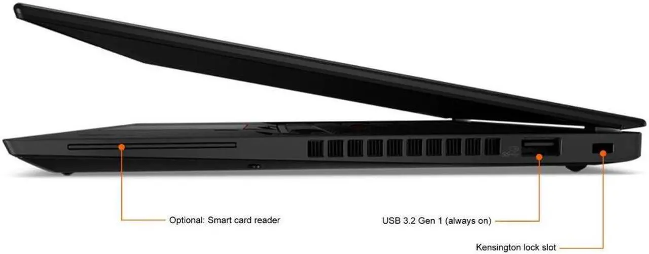 Alt view image 5 of 5 - Lenovo ThinkPad X13 Laptop Intel Core i5-10310U 1.70 GHz 16GB RAM 512GB SSD 13.3” FHD Windows 11 Pro
