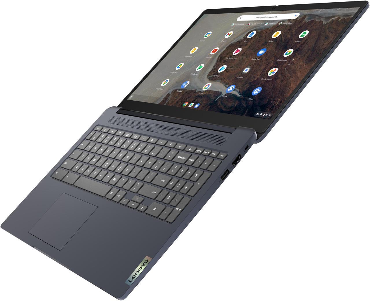 Alt view image 5 of 18 - Lenovo IdeaPad 3i Chromebook Intel Celeron N4500 8GB Memory 64 GB SSD 15.6" Non-Touch Screen Chrome OS 82N40059CF