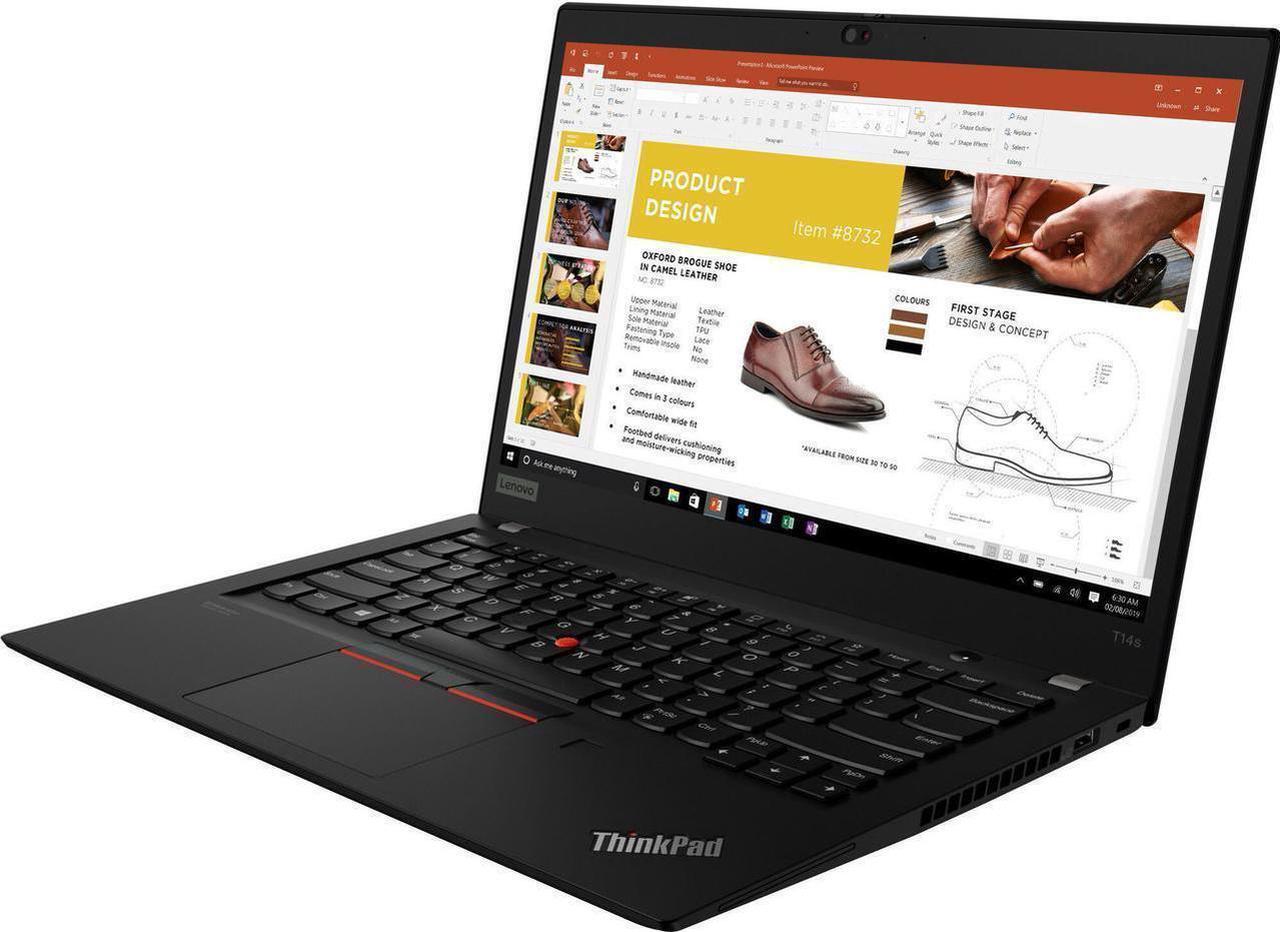 Alt view image 3 of 4 - Lenovo ThinkPad T14s Laptop Intel Core i5-10310U 16GB Memory 256 GB SSD Intel UHD Graphics 14.0" Touchscreen Windows 11 Pro