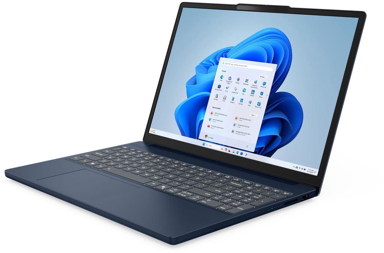 Alt view image 6 of 15 - Lenovo IdeaPad Slim 3 15.3" AMD Ryzen 7 8840HS Laptop 24GB Memory 512 GB SSD AMD Radeon 780M Windows 11 Home 83KA003DUS
