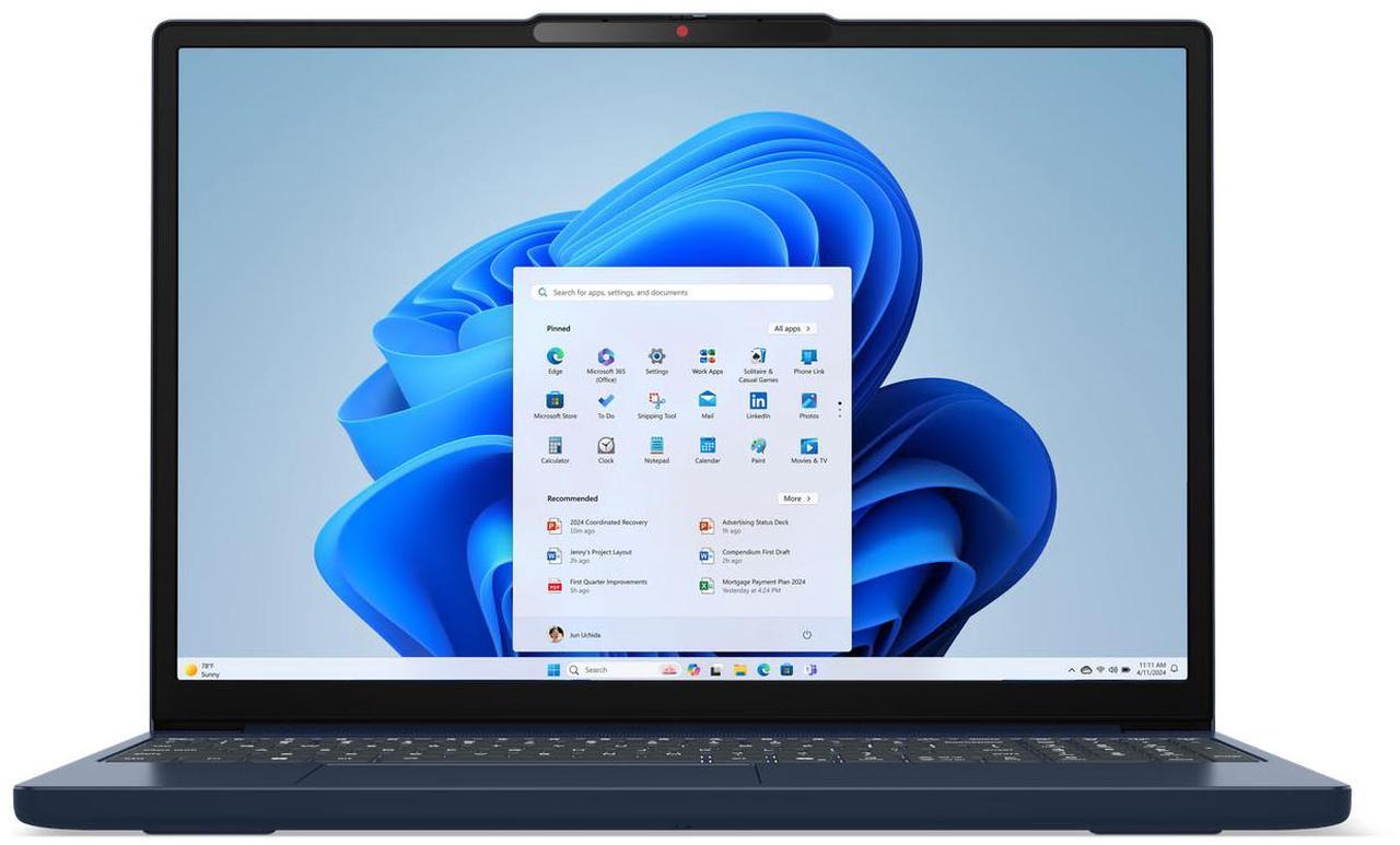 Alt view image 3 of 15 - Lenovo IdeaPad Slim 3 15.3" AMD Ryzen 7 8840HS Laptop 24GB Memory 512 GB SSD AMD Radeon 780M Windows 11 Home 83KA003DUS