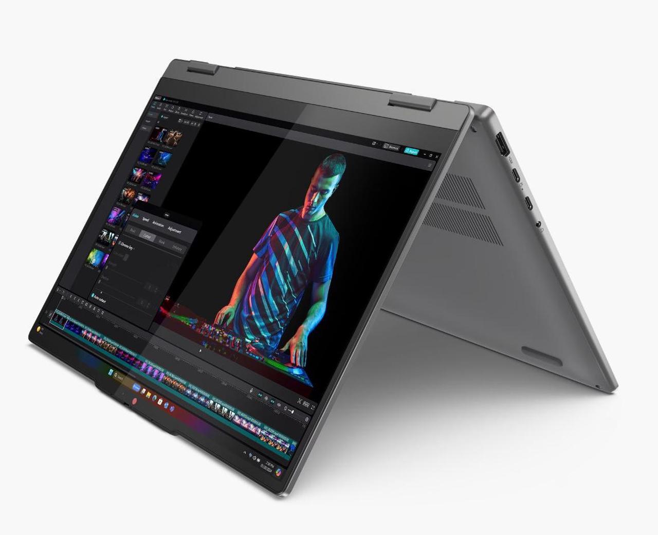 Alt view image 7 of 8 - Lenovo IdeaPad 5 Qualcomm Snapdragon X Plus X1P-42-100 16 GB Memory 1 TB SSD 14.0" Touchscreen Windows 11 Home 83GH0002US