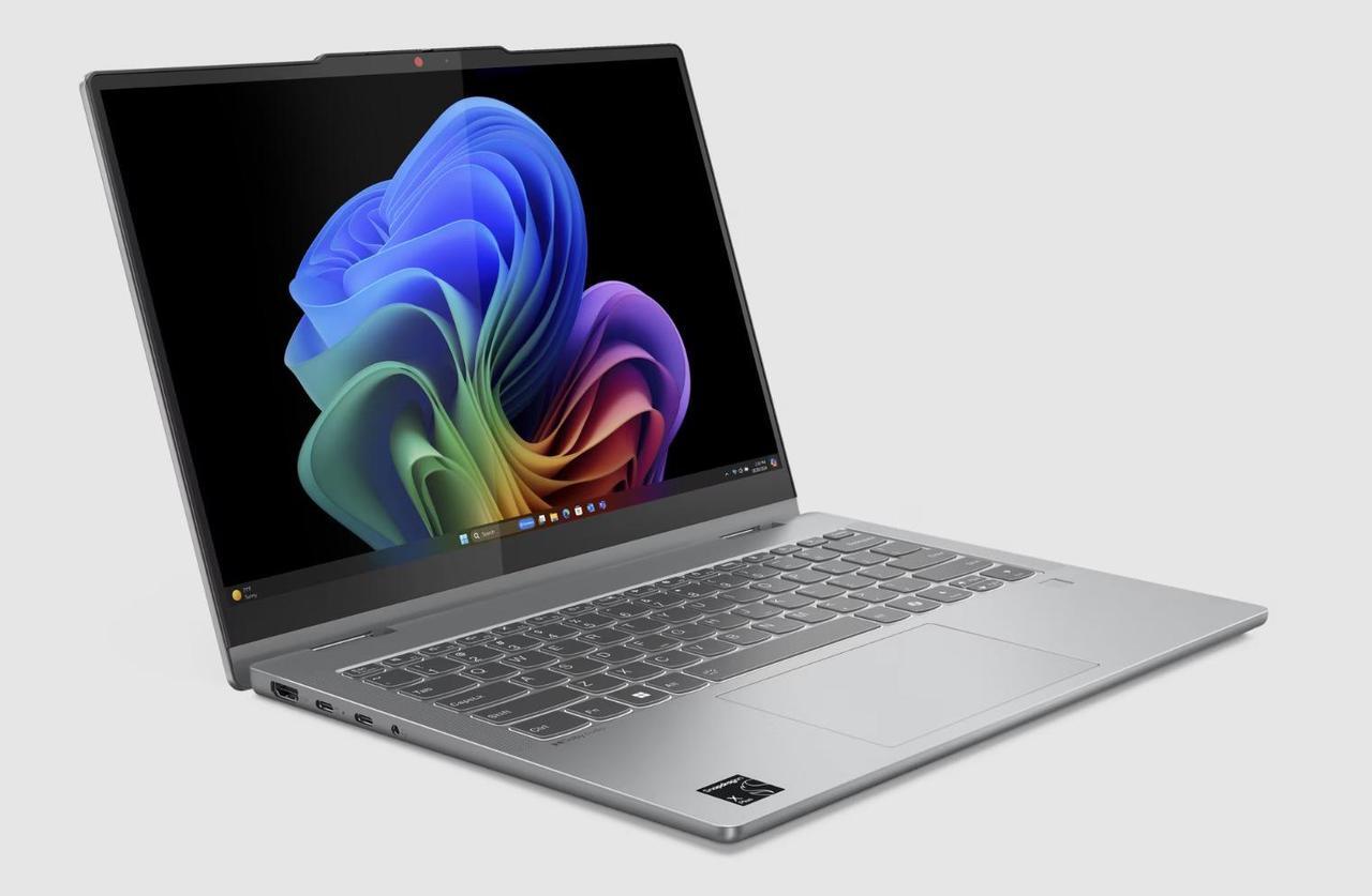 Alt view image 2 of 8 - Lenovo IdeaPad 5 Qualcomm Snapdragon X Plus X1P-42-100 16 GB Memory 1 TB SSD 14.0" Touchscreen Windows 11 Home 83GH0002US