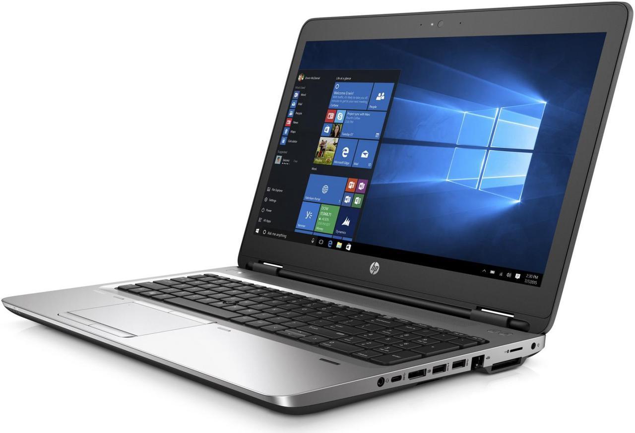 HP Grade A Laptop ProBook Intel Core i7-6600U 16GB Memory 512 GB SSD Intel HD Graphics 520 15.6" Windows 10 Pro 64-bit 650 G2