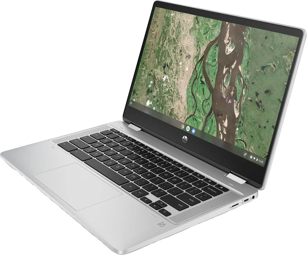 Alt view image 3 of 4 - HP x360 14b-CB0033DX Chromebook Intel Celeron N4500 (1.10GHz) 4GB Memory 64 GB eMMC SSD 14.0" Touchscreen Chrome OS