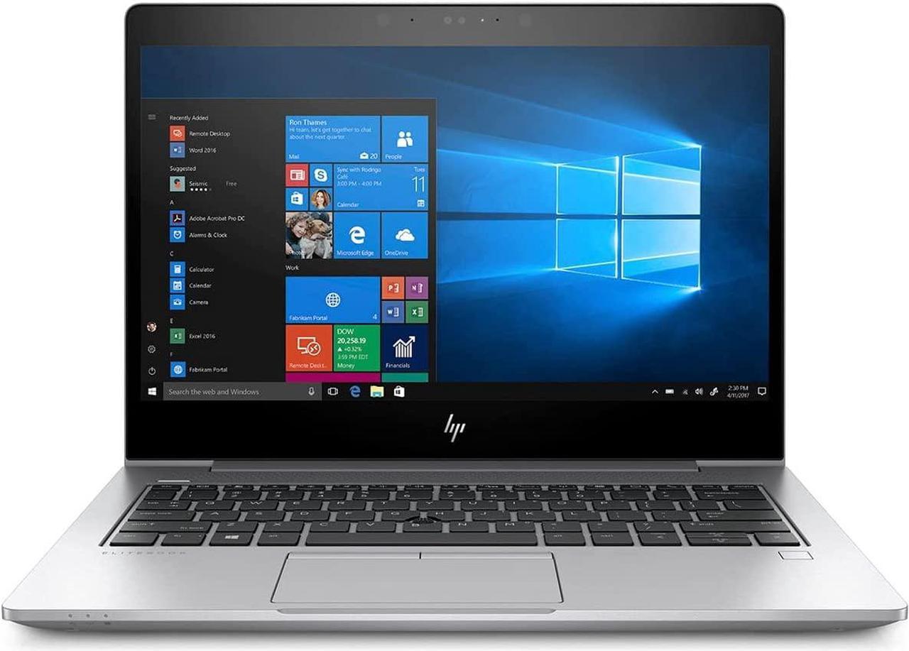 HP Grade A Laptop EliteBook Intel Core i5-8350U 8GB Memory 256 GB NVMe SSD Intel UHD Graphics 620 13.3" Windows 11 Pro 64-bit 830 G5