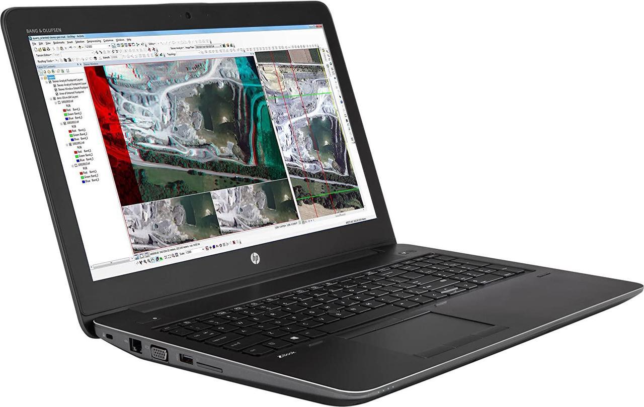 HP ZBook Grade A Mobile Workstation Intel Core i7-6700HQ 32GB Memory 512 GB SSD NVIDIA Quadro M1000M 15.6" Windows 10 Pro 64-bit Studio G3