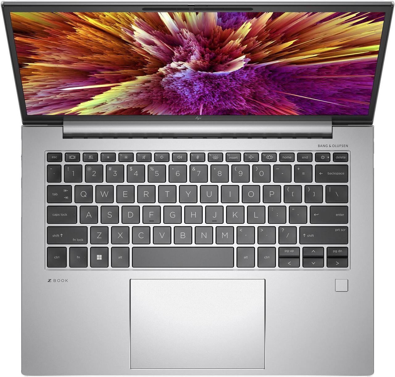 Alt view image 4 of 7 - HP Notebook ZBook Firefly G10 14" Intel Core i5 13th Gen 16GB RAM 256GB SSD Intel Iris Xe Graphics Touchscreen Laptop Windows 11 Pro 64