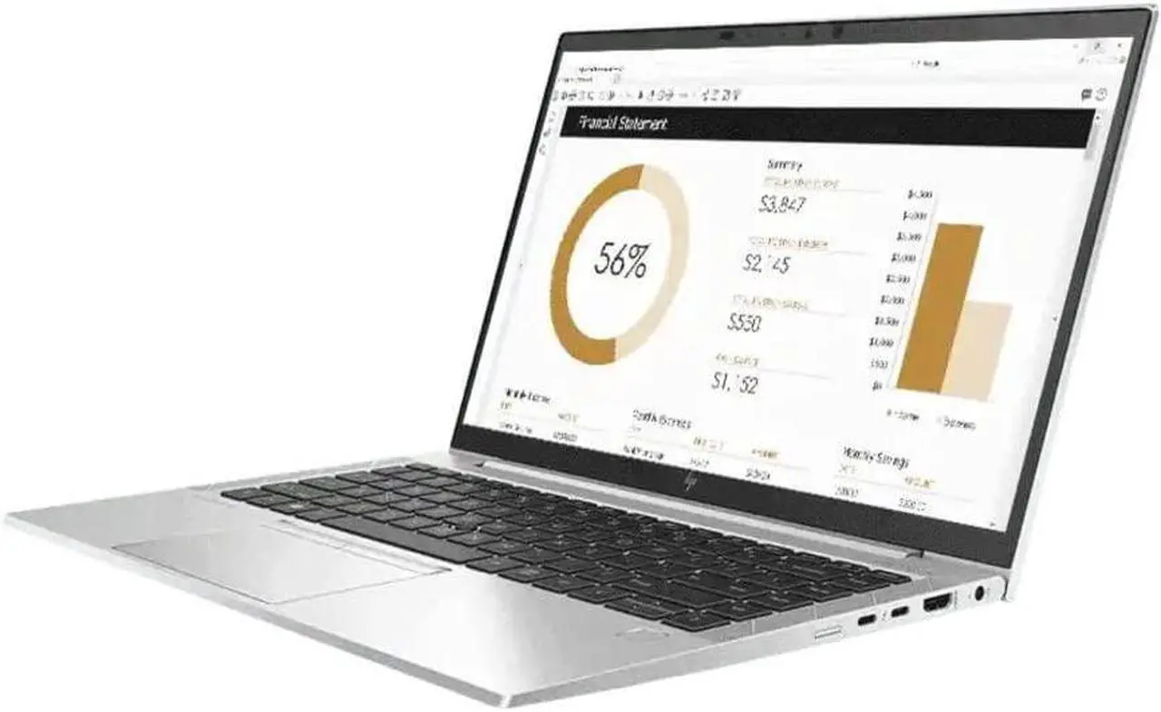 Main image of HP Grade B Laptop EliteBook Intel Core i5-1145G7 16GB Memory 512 GB SSD Intel Iris Xe Graphics 14.0" Non-Touch Screen Windows 11 Pro 64-bit 840 G8