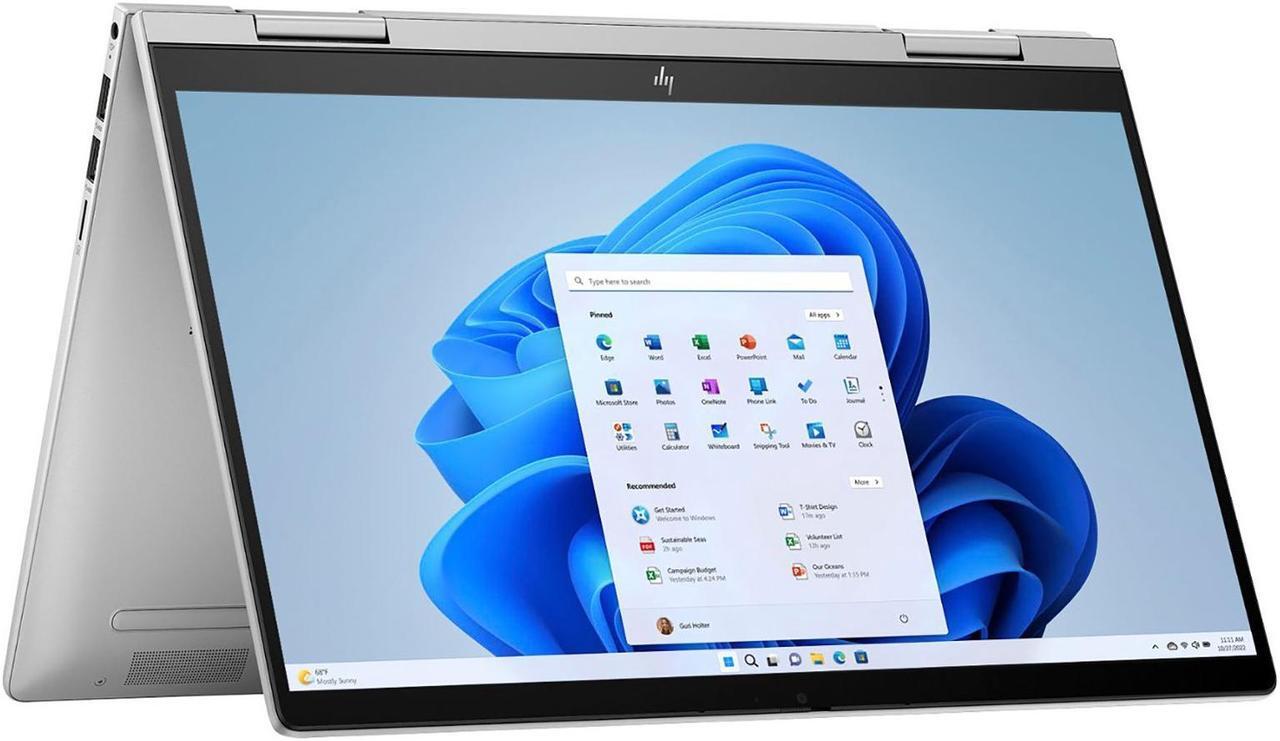 Main image of HP ENVY x360 Intel Core i5-1335U 8GB Memory 512 GB PCIe SSD Intel Iris Xe Graphics 14.0" Touch Screen 1920 x 1080 Convertible 2-in-1 Laptop Windows 11 Home 64-bit 14-es0013dx