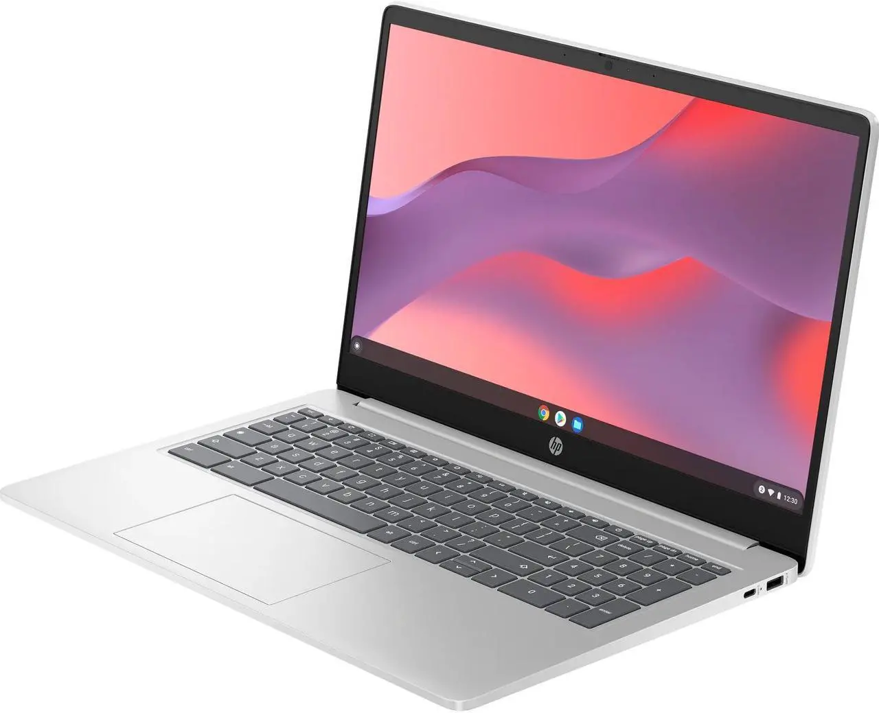 Alt view image 3 of 3 - HP Chromebook Plus Chromebook Intel Core i3-N305 8GB Memory 128 GB UFS SSD 15.6" Non-Touch Screen Chrome OS 15a-nb0003ca