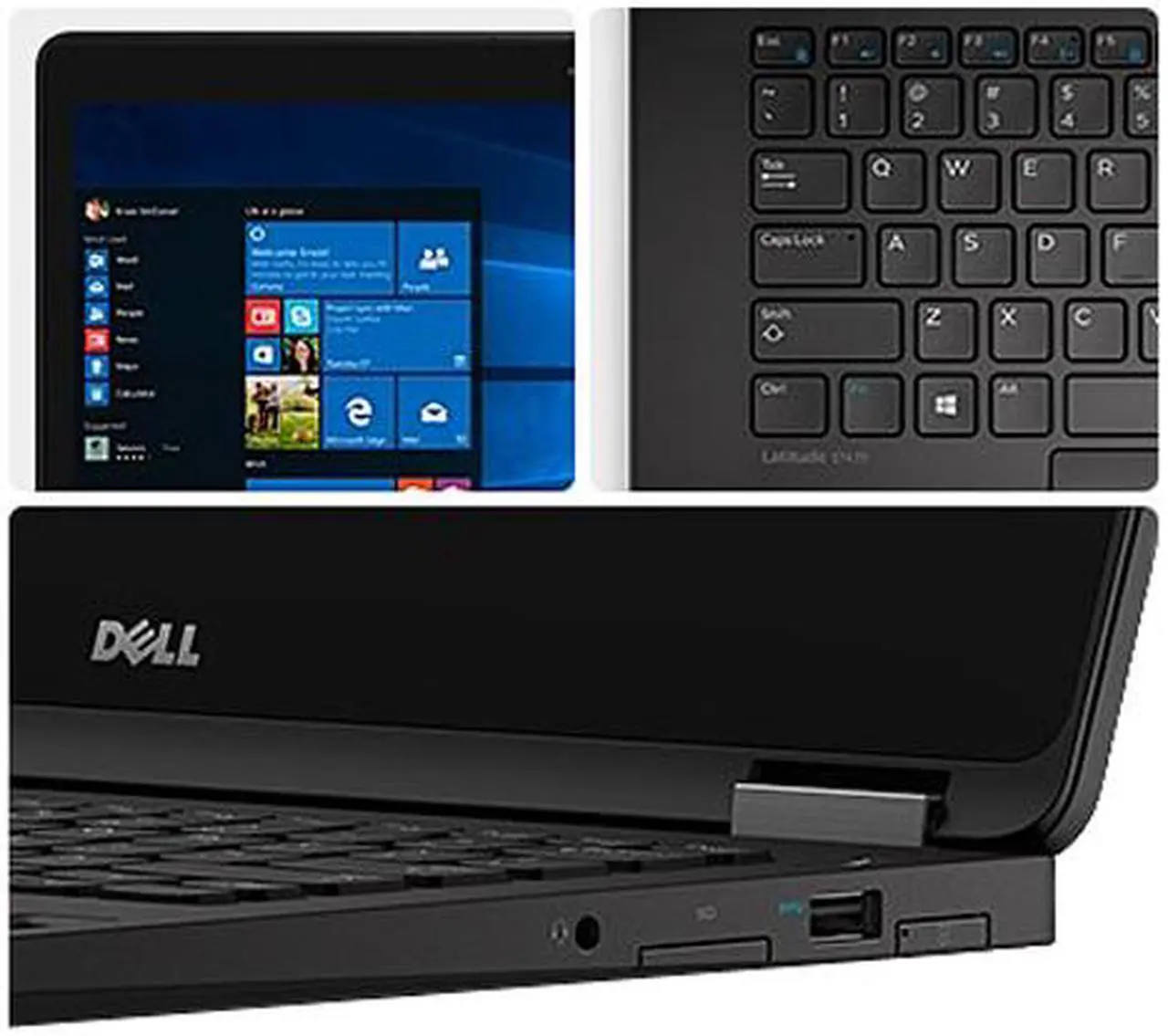 Alt view image 3 of 5 - DELL Laptop Latitude Intel Core i5-6300U 8GB Memory 256 GB SSD 14.0" Windows 10 Pro 64-bit E7470