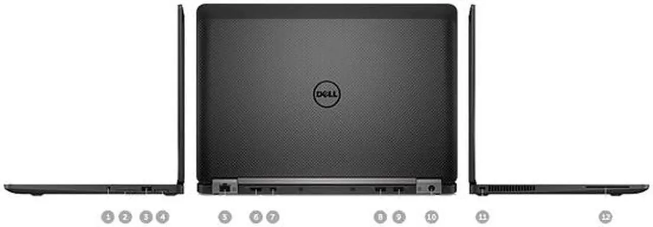 Alt view image 4 of 5 - DELL Laptop Latitude Intel Core i5-6300U 8GB Memory 256 GB SSD 14.0" Windows 10 Pro 64-bit E7470
