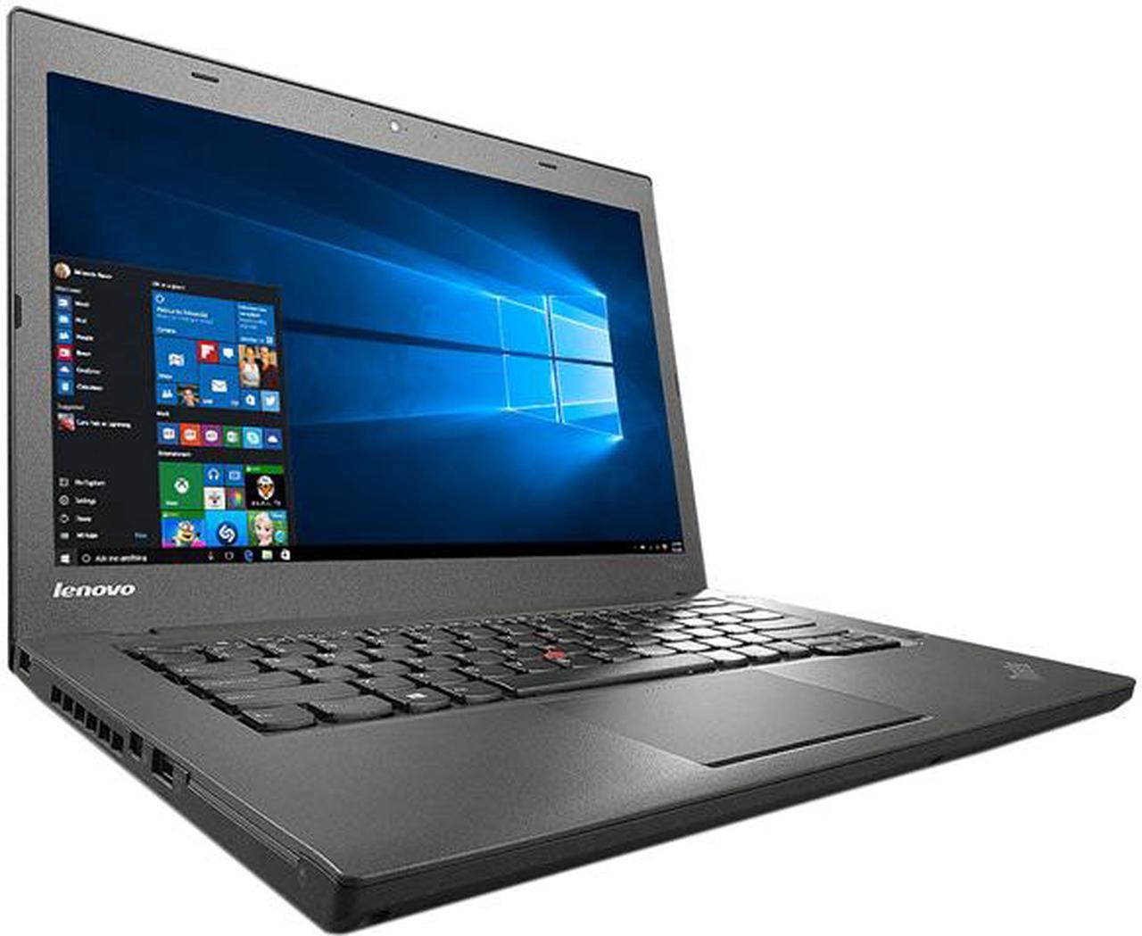 Lenovo Laptop ThinkPad Intel Core i5-4200U 8GB Memory 256 GB SSD Intel HD Graphics 4400 14.0" Windows 10 Pro 64-bit T440