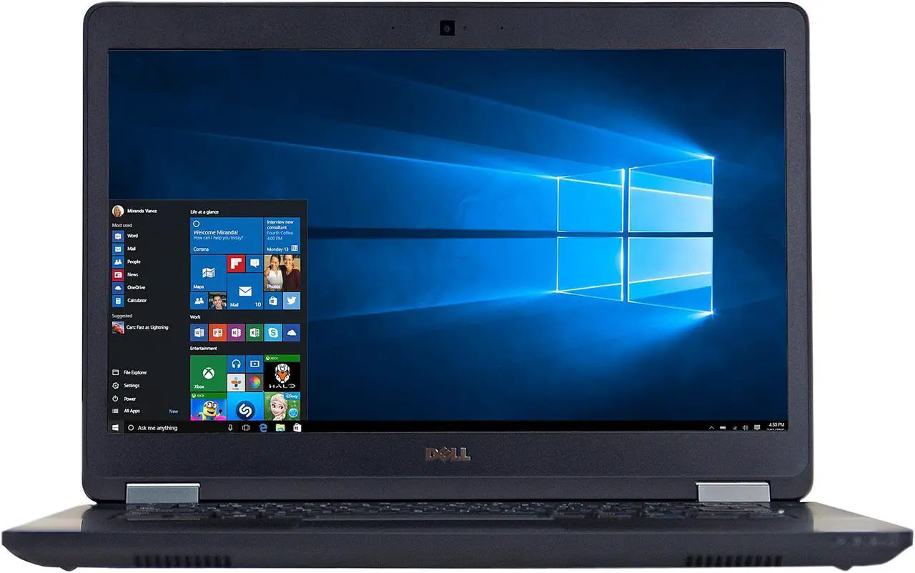 Main image of DELL Grade A Laptop Latitude E5470 Intel Core i5 6th Gen 6300U (2.40 GHz) 8 GB Memory 512 GB SSD 14.0" Windows 10 Pro 64-bit 1 Year Warranty