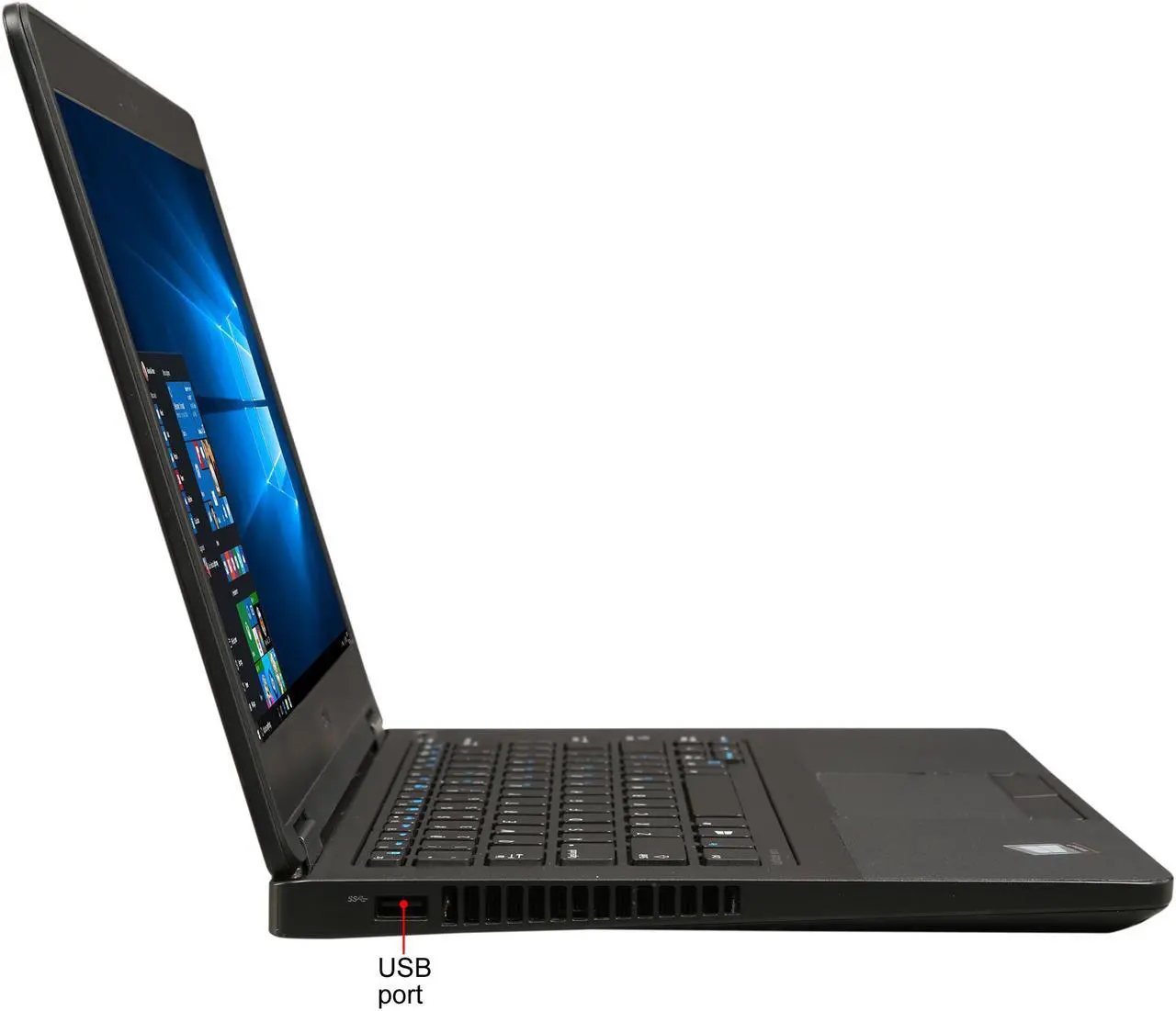 Alt view image 8 of 11 - DELL Grade A Laptop Latitude E5470 Intel Core i5 6th Gen 6300U (2.40 GHz) 8 GB Memory 512 GB SSD 14.0" Windows 10 Pro 64-bit 1 Year Warranty