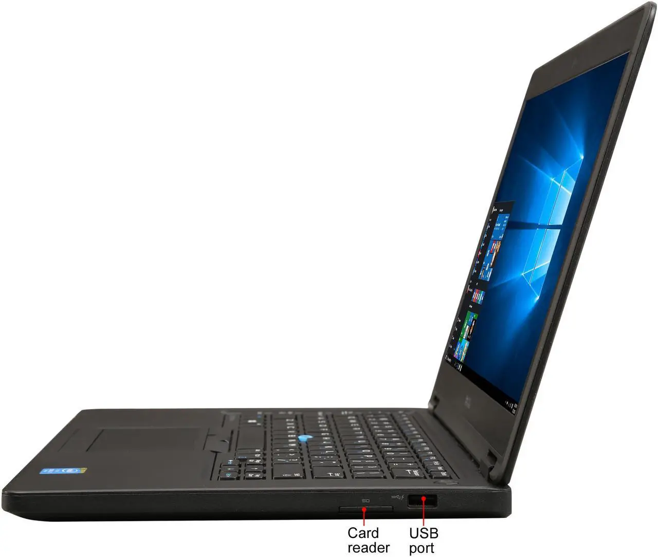 Alt view image 2 of 8 - DELL Grade B Laptop Intel Core i7-5600U 8GB Memory 256 GB SSD 14.0" Windows 10 Pro 64-bit E5450