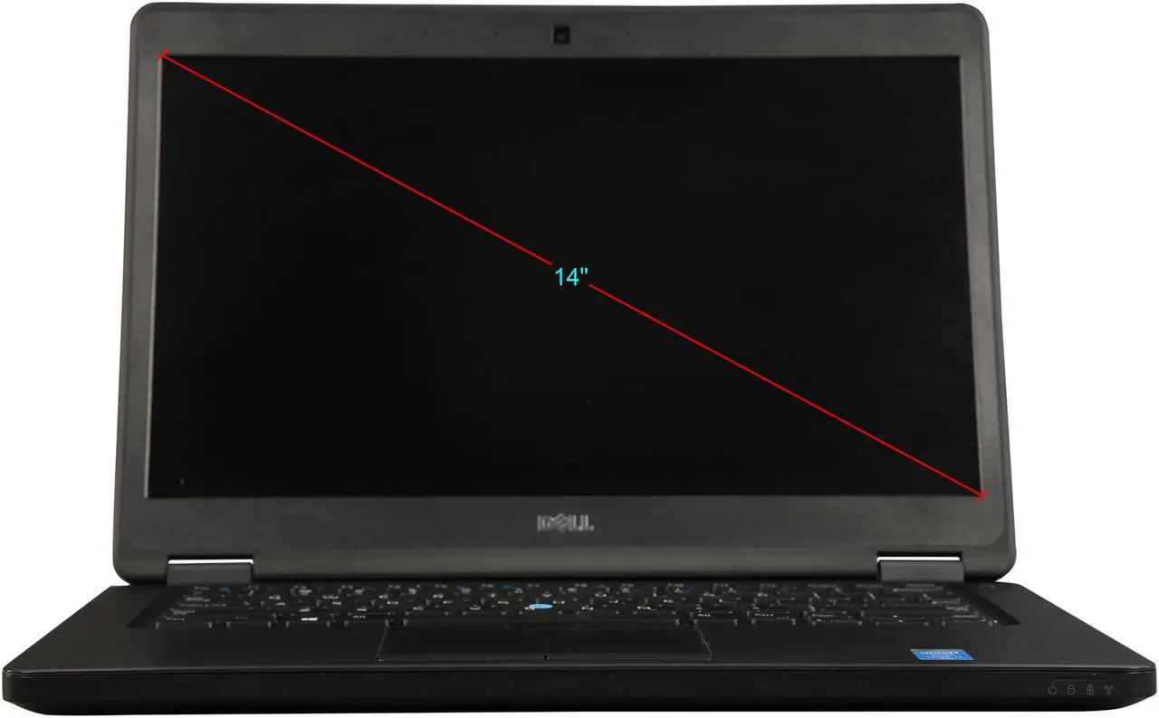 Alt view image 5 of 8 - DELL Grade B Laptop Intel Core i7-5600U 8GB Memory 256 GB SSD 14.0" Windows 10 Pro 64-bit E5450