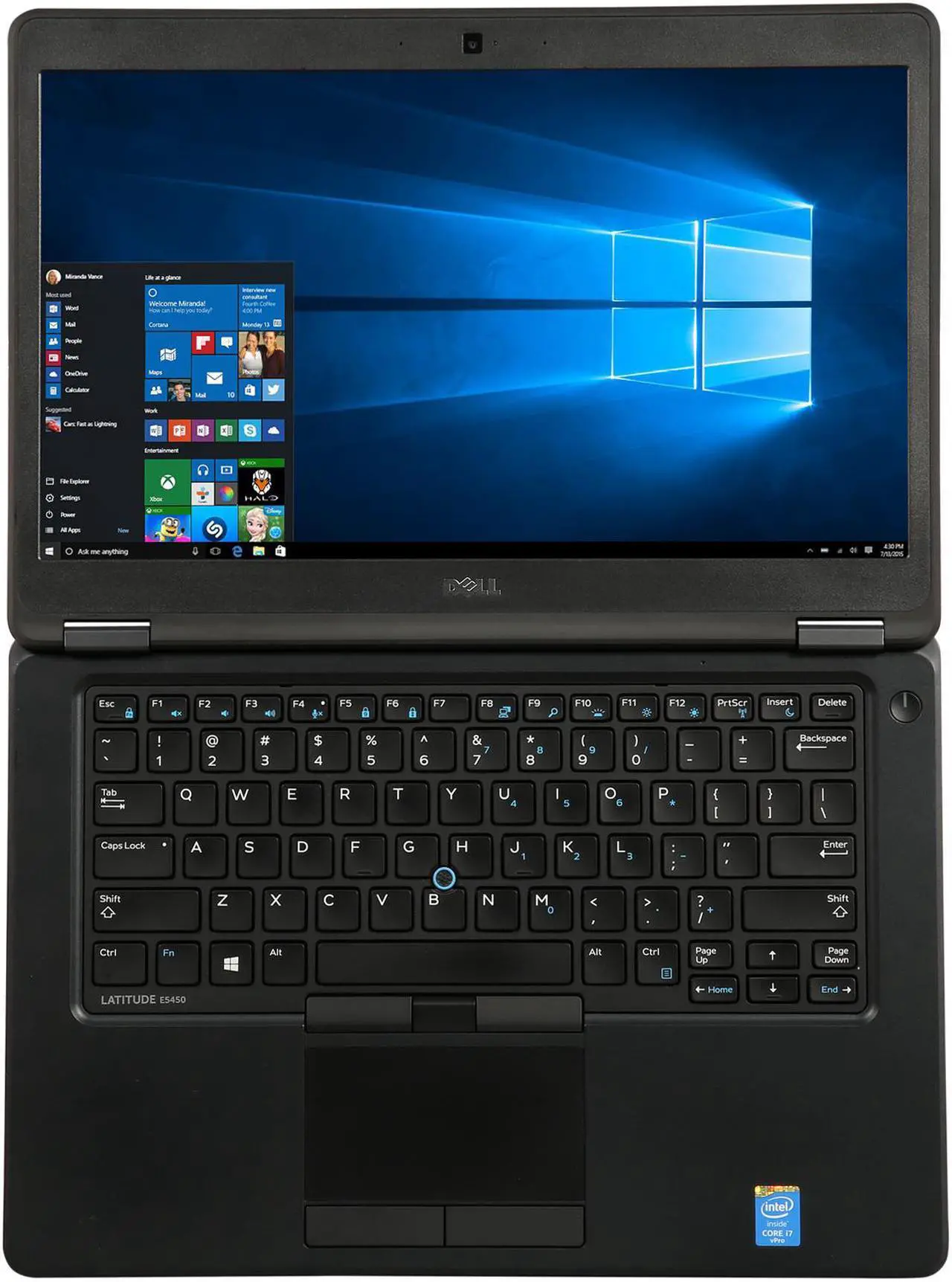 Alt view image 6 of 8 - DELL Grade B Laptop Intel Core i7-5600U 8GB Memory 256 GB SSD 14.0" Windows 10 Pro 64-bit E5450