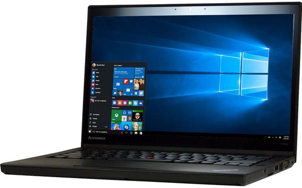 Lenovo ThinkPad T450S Laptop Intel Core i7 5th Gen 5600U (2.60 GHz) 12 GB Memory 1 TB HDD 14.0" Windows 10 Pro 64-bit Grade A