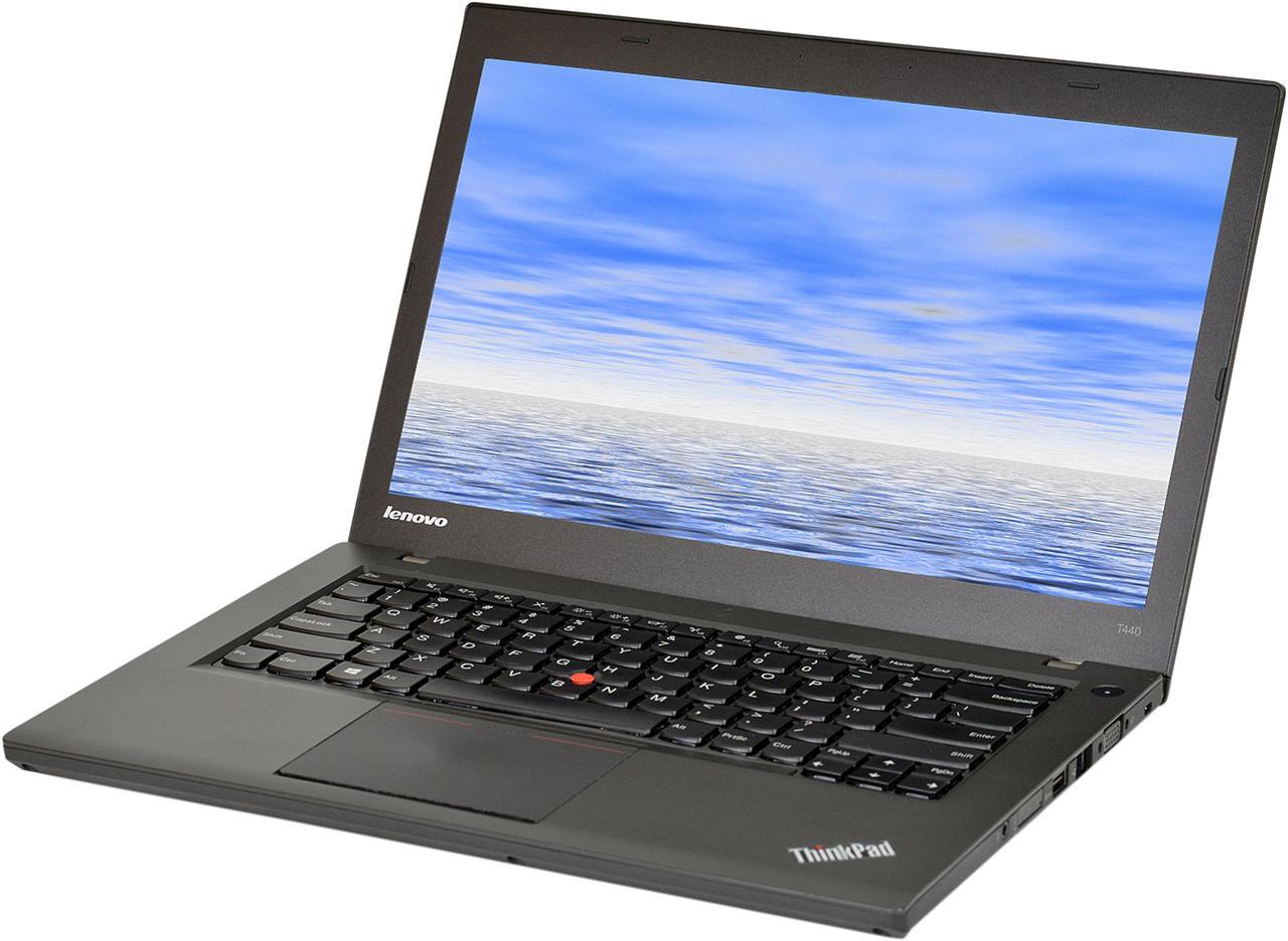 Lenovo Grade B Laptop Intel Core i5-4300U 4GB Memory 120 GB SSD 14.0" Windows 10 Home 64-Bit T440