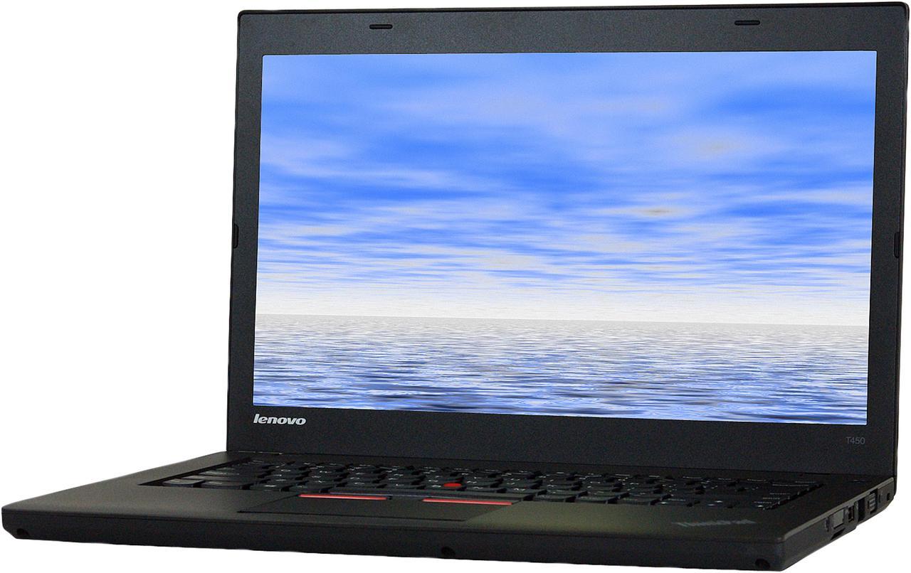 Lenovo Grade B Laptop Intel Core i5-5300U 4GB Memory 120 GB SSD 14.0" Windows 10 Home 64-Bit T450