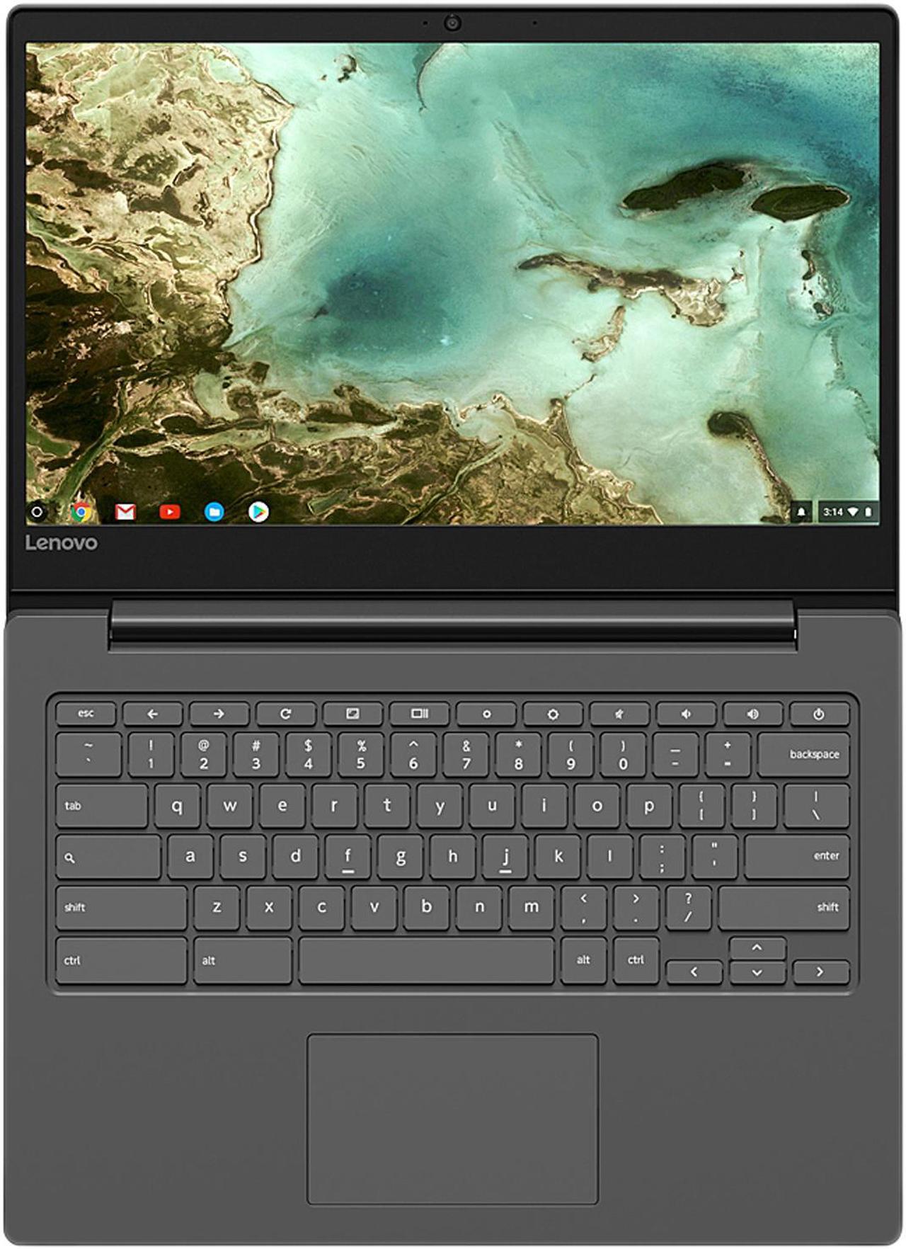 Alt view image 6 of 19 - Lenovo S330 Chromebook MediaTek MTK MT8173C 2.1 GHz 4 GB Memory 64 GB eMMC PowerVR GX6250 14.0" Chrome OS 81JW0000US Thin and Light Laptop